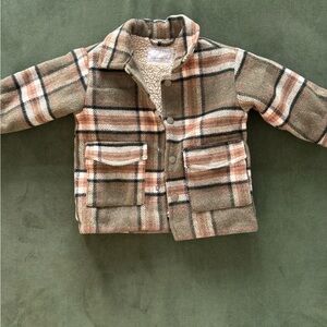 Zara 18-24 M Sherpa Coat